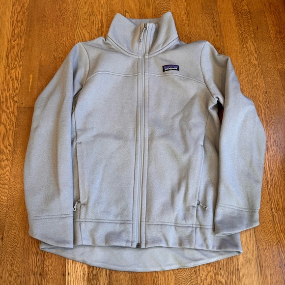Patagonia Jackets & Blazers - Patagonia Ukaiah Light Gray Jacket - Full Zip - Women’s Small NWOT